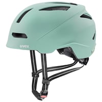 Cască de ciclism Uvex Urban Planet - Jade mat - circumferință cap 58-61 cm - din material reciclat - bărbați și femei 1
