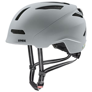 Cyklistická prilba Uvex Urban Planet LED pre dospelých - Rhino Matt - obvod hlavy 58-61 cm - s LED svetlom - nastaviteľná veľkosť