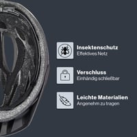 Cyklistická prilba Uvex Viva 3 – Deep Space Sand matná, obvod hlavy 56 – 62 cm, unisex 3
