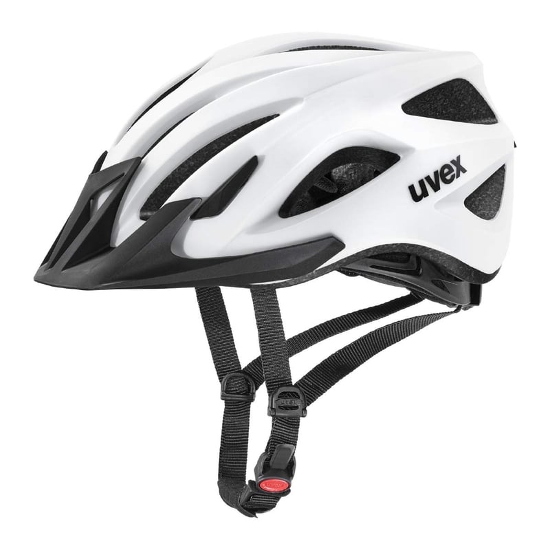 Cască de ciclism Uvex Viva 3 - Alb mat, circumferință cap 52-57 cm, cască unisex pentru adulți