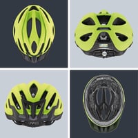 Uvex Viva 3 Kerékpáros Sisak Unisex Felnőtt Védelem - 52-57 cm, Single, Neon Yellow Mat 4