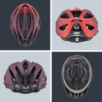 Cască de ciclism unisex Uvex Viva 3 - Plum/Grapefruit mat - 56-62 cm - Ușoară, interior lavabil, reglare personalizată a dimensiunii 4