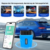 UWALK Bluetooth 5.4 OBD2 diagnosztikai adapter OBDII hibakód olvasó autóhoz iOS Android Windows kompatibilis 2