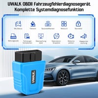 UWALK Bluetooth 5.4 OBD2 diagnosztikai adapter OBDII hibakód olvasó autóhoz iOS Android Windows kompatibilis 3
