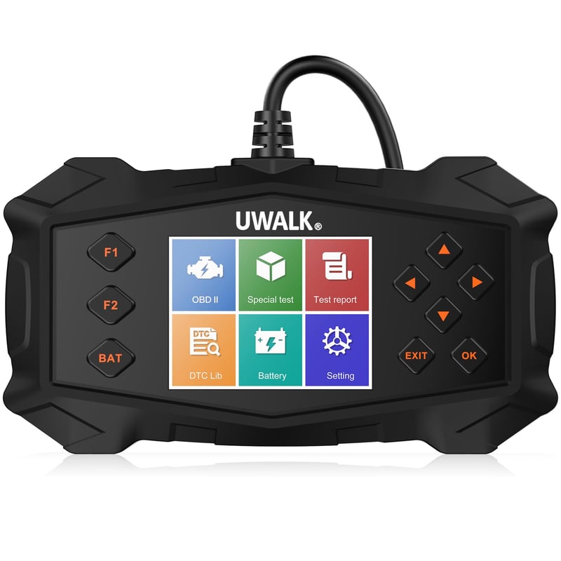 Dispozitiv de diagnoză auto OBD2 UWALK - Cititor de coduri de eroare pentru vehicule pe benzină și motorină fabricate după 2004