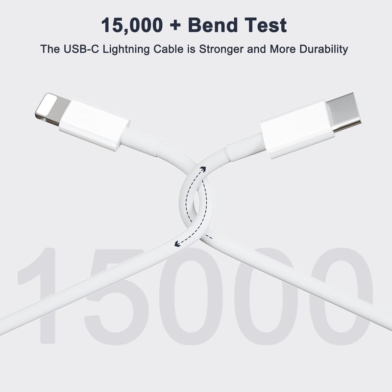 UWECAN 20W USB-C gyors töltő iPhone 14/13/12/11 kábellel