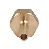 uxcell 10 ks 6 mm mosadzná spojka s 3/8" vnútorným závitom pre kvapkovú závlahu 2