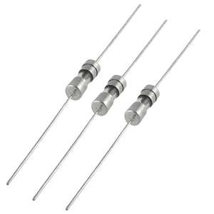 uxcell 10 db lassú kiolvadású üveg biztosíték elektronikához axiális 3,6 x 10 mm 250 V 250 mA