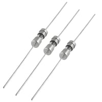 uxcell 10 ks pomalá sklenená poistka pre elektroniku axiálna 3,6 x 10 mm 250 V 250 mA 2