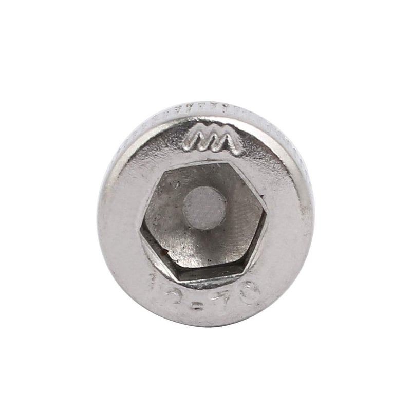 uxcell M10x20mm 304 rozsdamentes acél balmenetes imbusz csavar rögzítő 2 db
