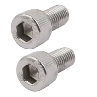 uxcell M10x20mm 304 rozsdamentes acél balmenetes imbusz csavar rögzítő 2 db 1