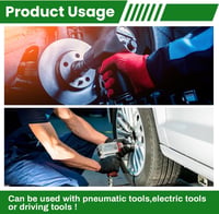 Cheie tubulară de impact de 3/4 inch Uxney, 31 mm hexagonală, din oțel crom-molibden, pentru uz industrial și mecanică auto 4