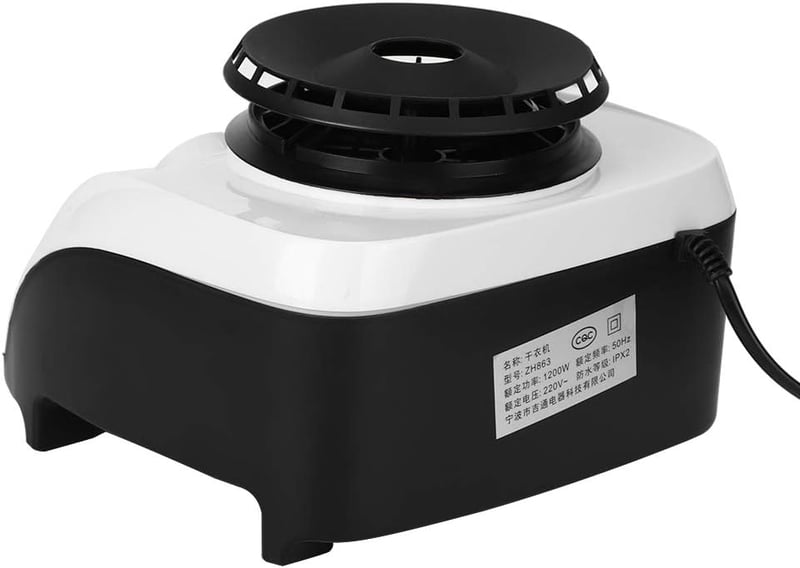 Uxsiya 1200W Ruhaszárító Gép Csendes Elektromos Szárítógép 220V EU Csatlakozó