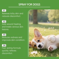 Uzionoie Kutyaápolási Spray - Viszketés Elleni Kondicionáló Minden Szőrzettípushoz 4