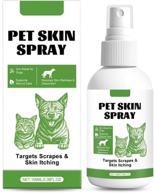 Spray pentru îngrijirea câinilor Uzionoie - Balsam anti-mâncărime pentru toate tipurile de blană