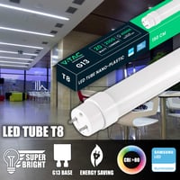 V-TAC 2ks LED trubica 150 cm T8 20W 2100 lúmenov so čipom Samsung pätica G13 6500K studená biela stropná nástenná náhrada za neónovú trubicu do garáže 8