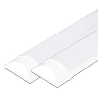 V-TAC 2x LED stropné svietidlo 60 cm - 20W Samsung čip - 2400 lúmenov - IP20 - Prizmatické lineárne svietidlo do garáže, obchodu - 4000K neutrálna biela 1