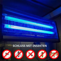 V-TAC 30W Elektromos Rovarcsapda UV LED Fénnyel - 100 m² Hatótávolság - Slim Design - Beltéri és Kültéri Szúnyogirtó 6
