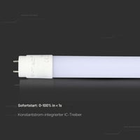 V-TAC 4 kom LED cijev 120 cm T8 G13 18W Samsung čip 1850 lumena hladno bijela 6500K stropna zidna za garažu trgovinu zamjena za neonsku cijev 8