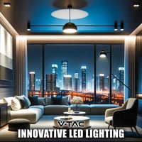 V-TAC A60 LED žarulja E27 10,5W (zamjena za 75W) 1055 lumena toplo bijela 3000K štedna 10 kom. 8