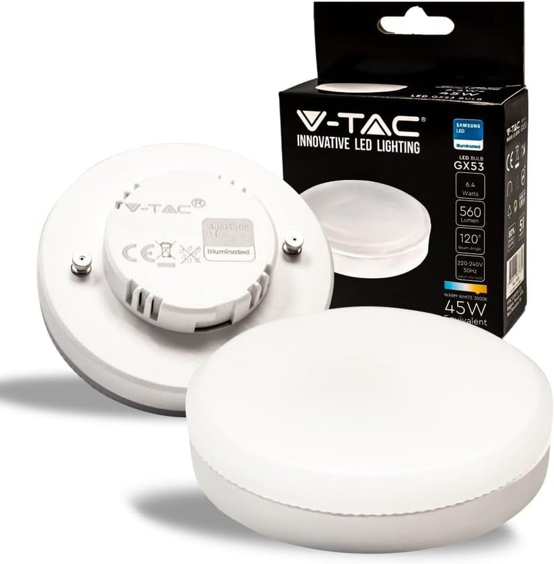 V-TAC LED izzó Samsung chip GX foglalat