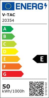 V-TAC LED stropné svietidlo 150 cm – 50W Samsung čip – 6000 lúmenov – IP20 – 4000K neutrálna biela – garáž, obchod, kancelária 7