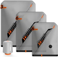 Set 15 saci de vidat pentru depozitarea hainelor cu pompă pentru aspirator fără fir Vacbird, 6x40x54, 6x47x64, 3x54x74 cm, pentru troler și călătorii 1