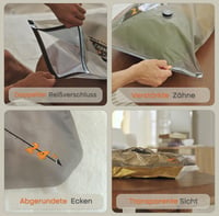 Set de 20 saci de vidat pentru haine cu pompă de vid wireless Vacbird, 8x40x54 cm, 8x47x64 cm, 4x54x74 cm, pentru călătorii și valiză 6