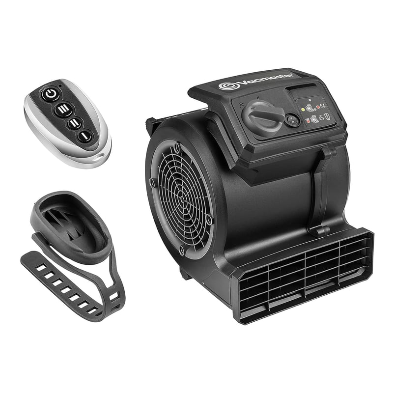 Podlahový ventilátor Vacmaster AM1202R, výkon 124 W, 3 rýchlosti, stolový ventilátor a ochladzovač vzduchu