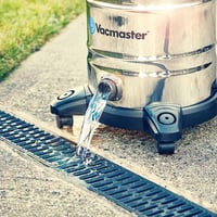 Viacúčelový vysávač Vacmaster VQ1530SFDC 1500 W 30 l na suché a mokré vysávanie, nerezová oceľ, vysoký sací výkon, priemyselný vysávač 8