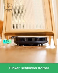 Vactidy Nimble T6 robotporszívó 2800 Pa szívóerővel, 120 perc üzemidő, Alexa és Google vezérlés 3