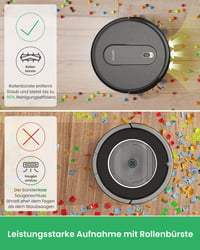 Vactidy Nimble T6 robotporszívó 2800 Pa szívóerővel, 120 perc üzemidő, Alexa és Google vezérlés 7