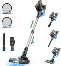 Vactidy V9 Vezeték Nélküli Porszívó 30 KPa Szívóerővel, 55 Perc Üzemidő, Levehető Akkumulátor 1