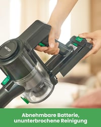 Vactidy V9 Vezeték Nélküli Porszívó 30 KPa Szívóerővel, 55 Perc Üzemidő, Levehető Akkumulátor 6