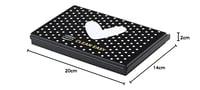 Vaessen Creative 1009-001 Clean Easy cutie pentru curățarea ștampilelor cu burete, pentru ștampile transparente și cling, 14x20x2 cm 7