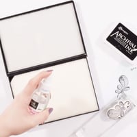 Vaessen Creative 1009-001 Clean Easy cutie pentru curățarea ștampilelor cu burete, pentru ștampile transparente și cling, 14x20x2 cm 5