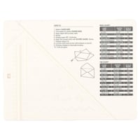 Vaessen Creative 2137-031 Ploča za savijanje kartica i omotnica s bušilicom, siva, 21,5 x 16,2 x 5 cm 3