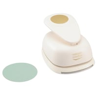 Vaessen Creative Giant raznica na papier Ø 8,9 cm – neúplná (priehľadná – zo spodnej strany chýba priehľadný zásobník na papier (stav: pozri 2. obrázok) 5