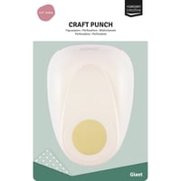 Vaessen Creative Giant raznica na papier Ø 8,9 cm – neúplná (priehľadná – zo spodnej strany chýba priehľadný zásobník na papier (stav: pozri 2. obrázok) 7