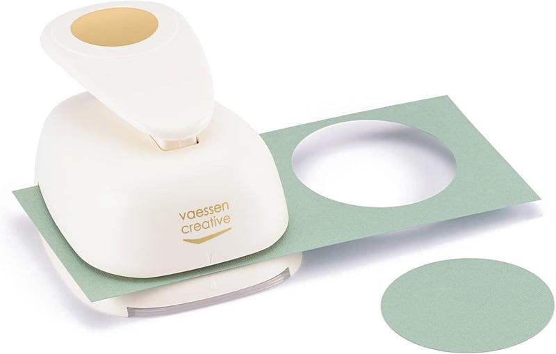 Vaessen Creative Super Jumbo kerek lyukasztó 7,5 cm átmérővel - 3xl -