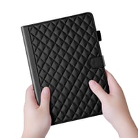 Vaitasy puzdro pre Samsung Galaxy Tab A 10.5 2018 SM-T590/SM-T595, biznis obal z umelej kože s priehradkou na karty a stojanom, čierne 4