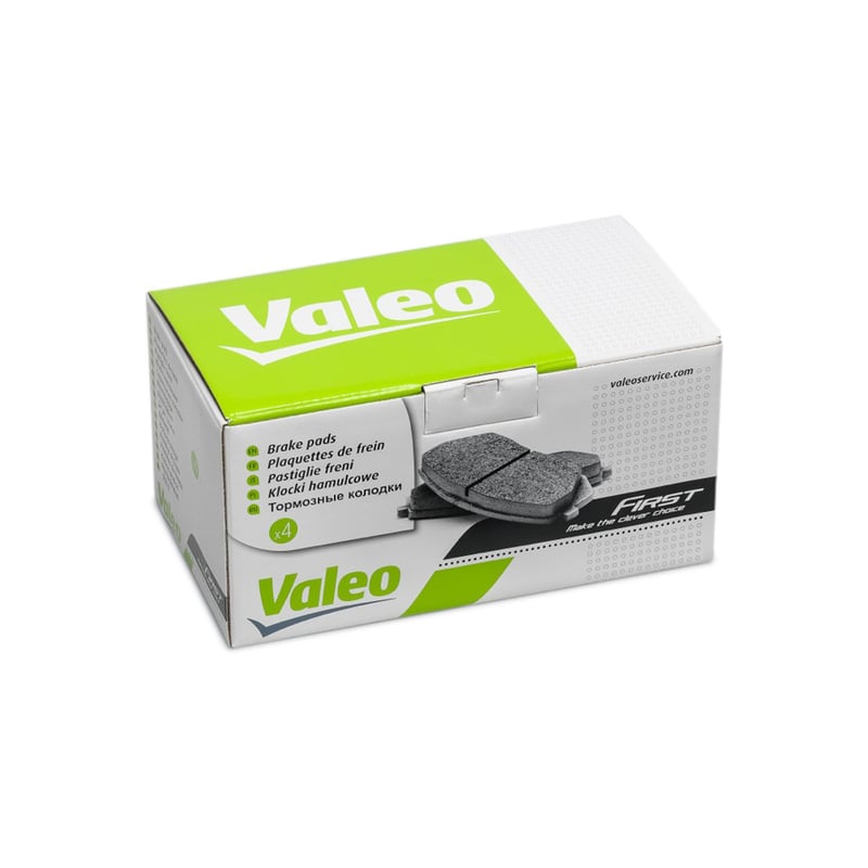 Súprava predných brzdových doštičiek Valeo 301641, 4 ks – kompatibilné s Dacia Dokker, Duster, predná náprava