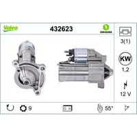 Valeo 432623 elektropokretač – Anlaser kompatibilan s Citroën AX, Berlingo, Berlingo First MPV (MF_, GJK_, GFK_) vozilima, 1 kom. 4