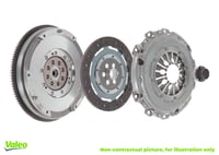 Kit de ambreiaj Valeo 837123 cu volantă cu masă dublă și disc 2