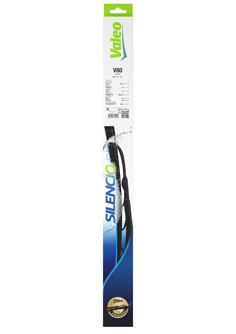 Tradičné stierače Valeo Silencio V60 - predné - 600 mm - 1 ks - 574125