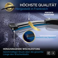 Valeo Silencio VM250 hátsó ablaktörlő lapát 335 mm - Golf (03>08) / Polo (02>09) 2