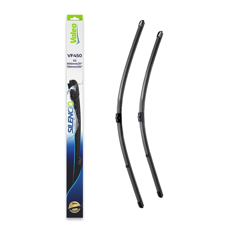 Sada stieračov Valeo Silencio X-TRM - 800 mm a 750 mm - VF450 - 2 ks - predná náprava