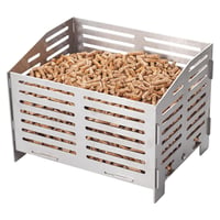 Valiant FIR053 košara za pelete za kamin i peć na drva - nehrđajući čelik - 3 kg 1
