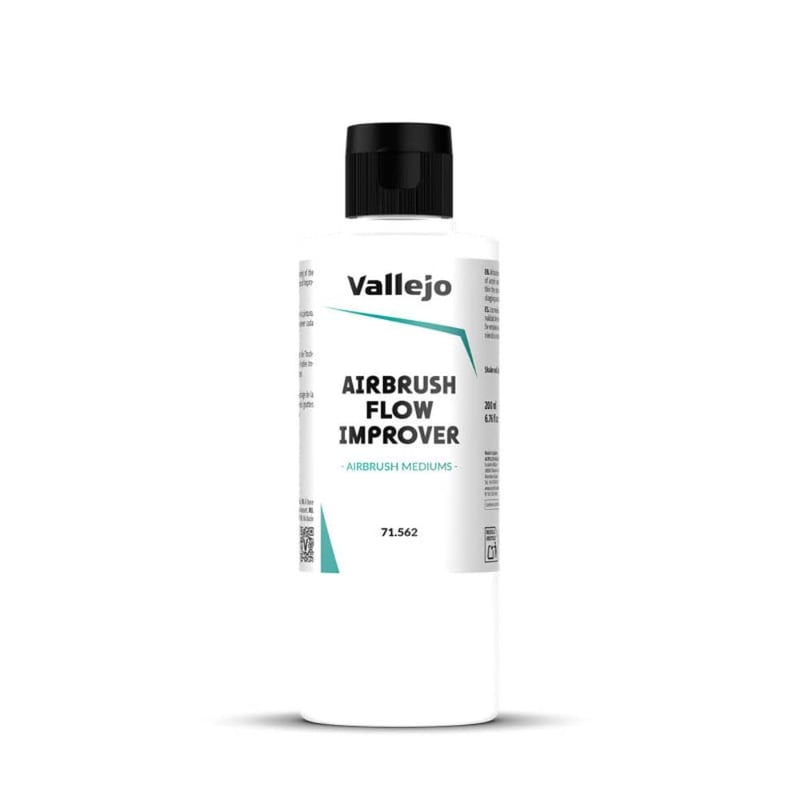 Mediu de fluidizare Vallejo Airbrush Flow Improver 200 ml - pentru vopsea acrilică și aerograf