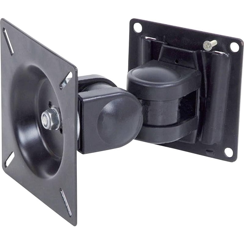Suport de perete LCD Value cu 2 brațe, pivotant, negru